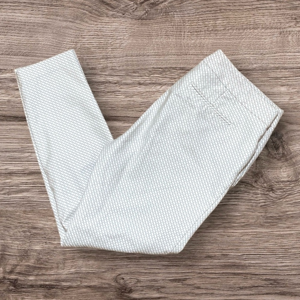 Crosby. Tan Pattern Formal Ankle Pants 10